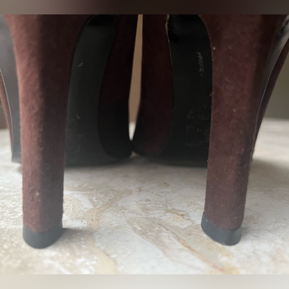 YSL Brown Heels 7 - Picture 6 of 10